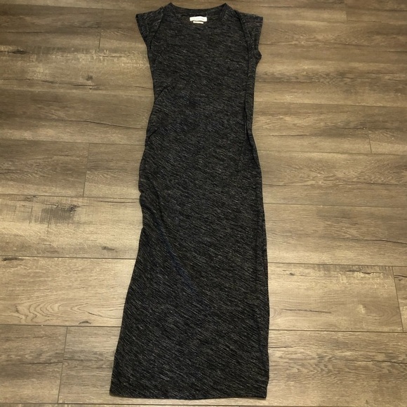 Isabel Marant Etoile Warrick Midi dress Sz 36 gray - Picture 2 of 9